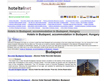 Tablet Screenshot of budapest-hotels.hoteltelnet.hu